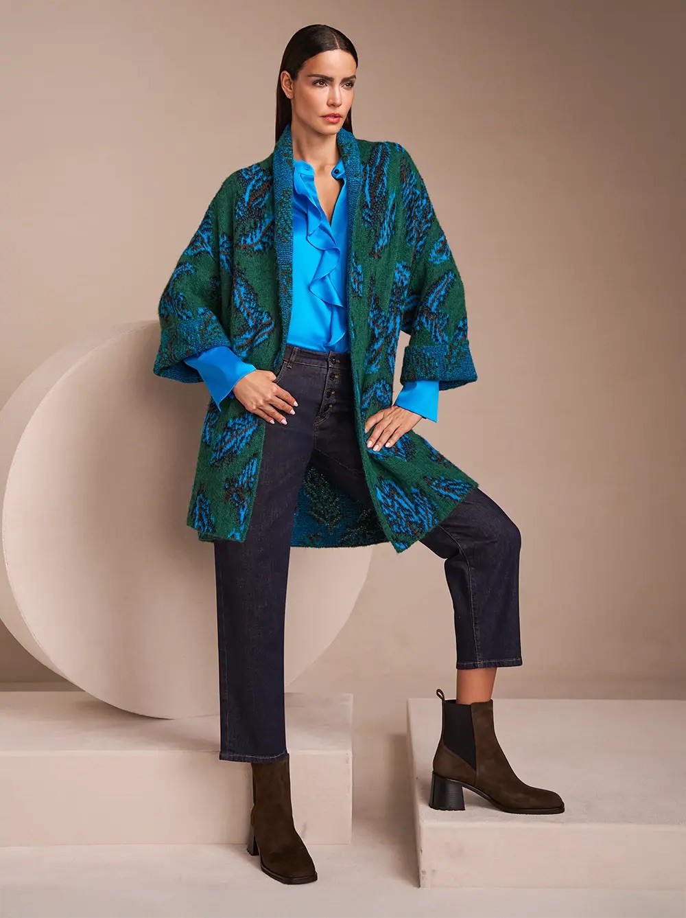 Marc Cain Mascotte Mode Najaar - Winter 2025 Look 11