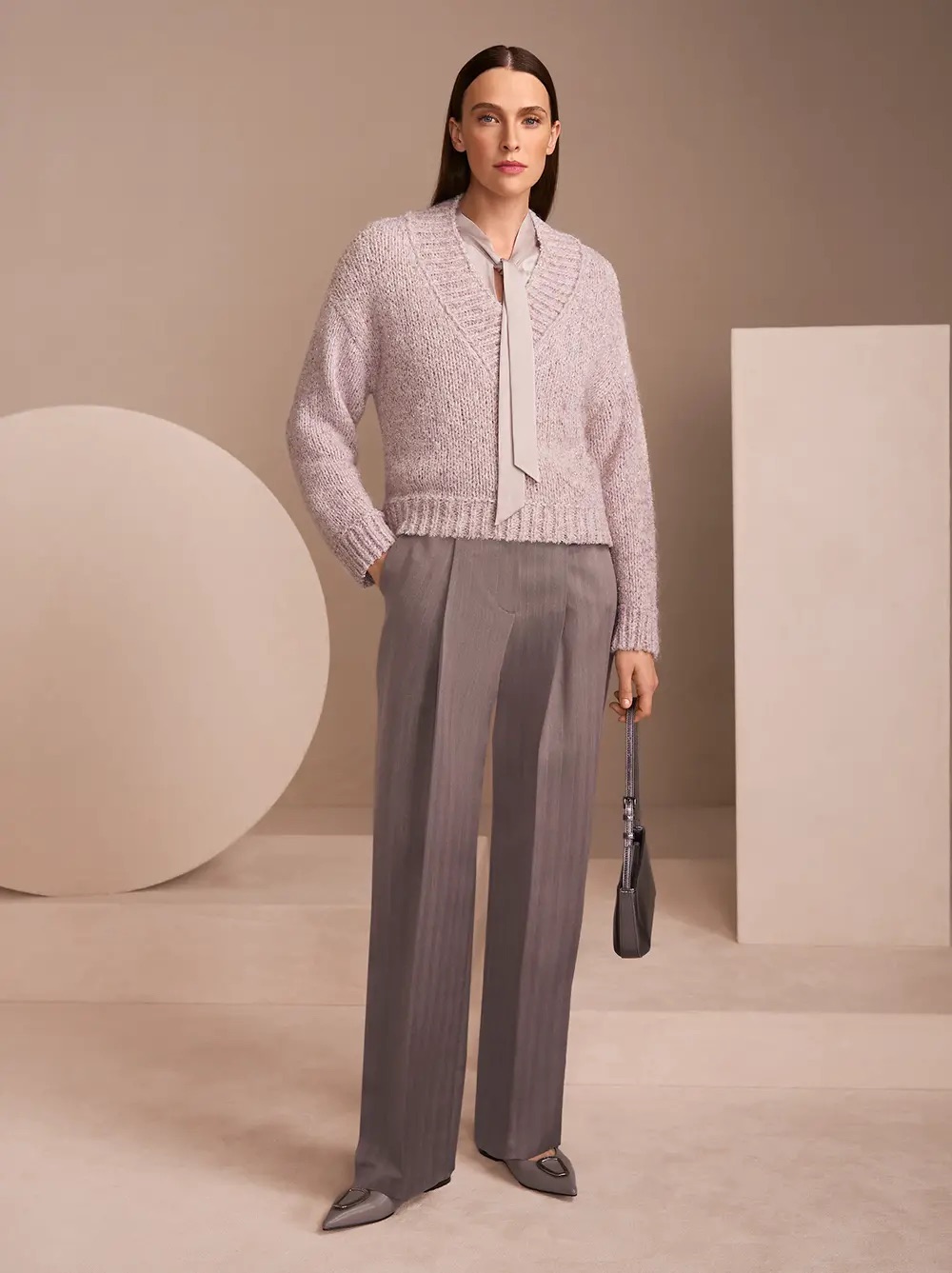 Marc Cain Mascotte Mode Najaar - Winter 2025 Look 1